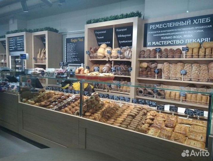 Витрины для выпечки новые