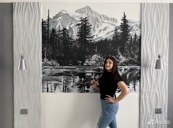 Художник роспись стен Краснодар