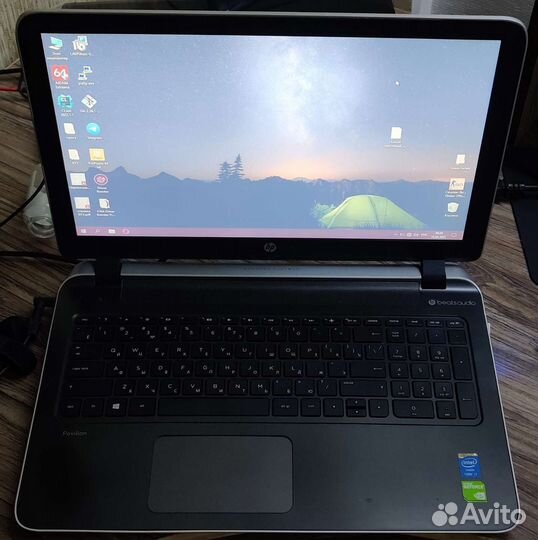 Ноутбук hp pavilion 15 intel core i7
