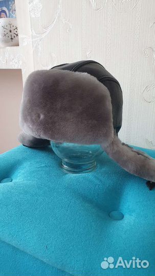 Шапка зимняя для мальчика 6-8 лет