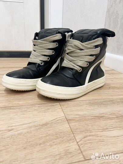 Высокие кросовки rick owens