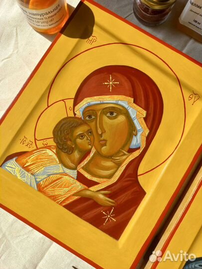 Рукописная венчальная пара