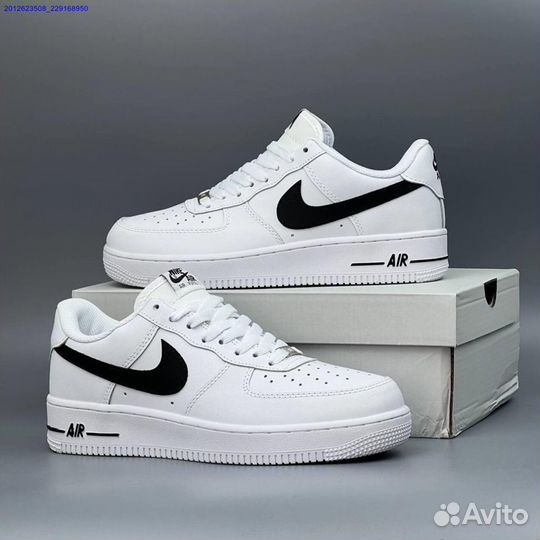 Nike Air Force 1 Black&White (Арт.88422)