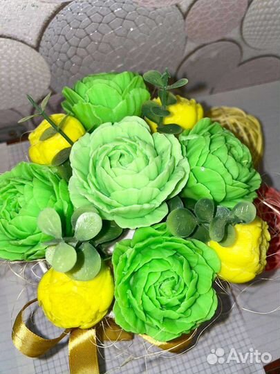 Букеты из мыла