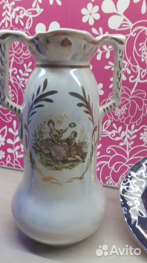 Кофейный набор.Блюдо.Ваза Конфетница