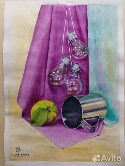 Акварельные работы