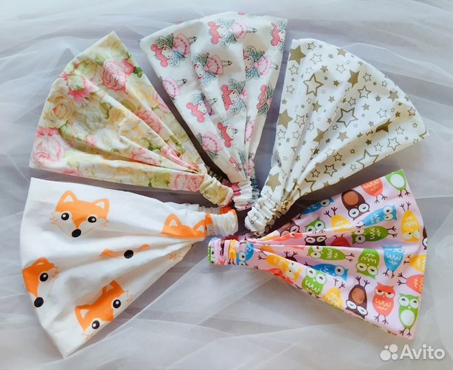 Косынка на резинке