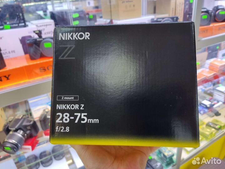 Nikon 28-75mm F/2.8 Z Nikkor новый в упаковке