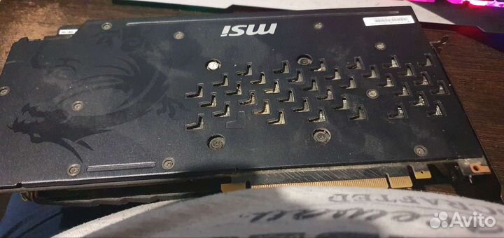 Видеокарта MSI gtx 1060 6gb