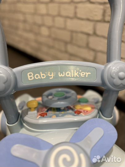 Ходунки-каталка 2в1