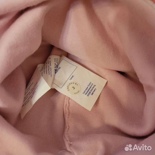 Шапка для девочки демисезонная новая 3-4 мес