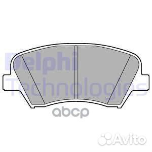 Колодки тормозные дисковые перед LP2293 Delphi