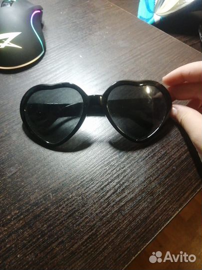 Очки сердечки