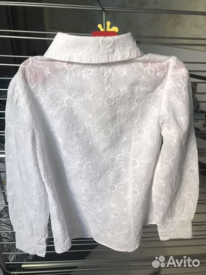 Школьные блузки для девочки 134