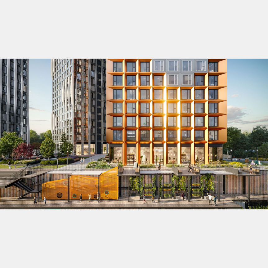 2-к. квартира, 35,8 м², 8/54 эт.