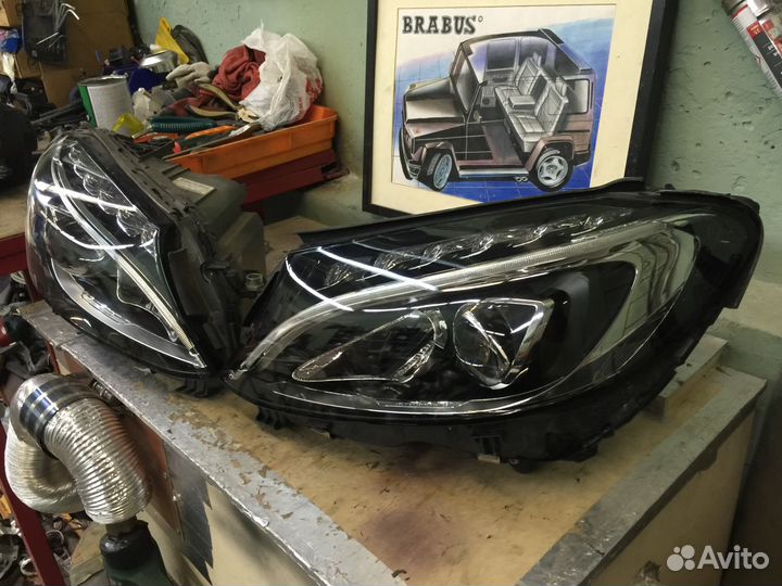 Мерседес C 205 фара