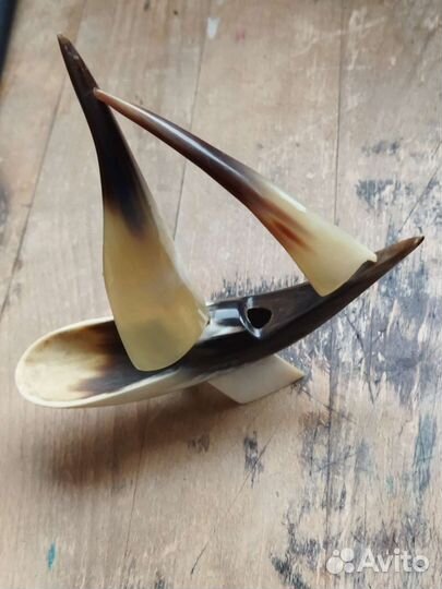 Парусник фигурка для интерьера