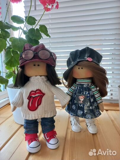 Интерьерная кукла ручной работы