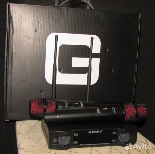 Микрофоны вокальные C-Mark 2шт Радио Цифра Pro New