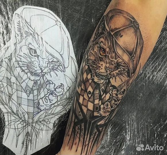 Татуировка любой сложности