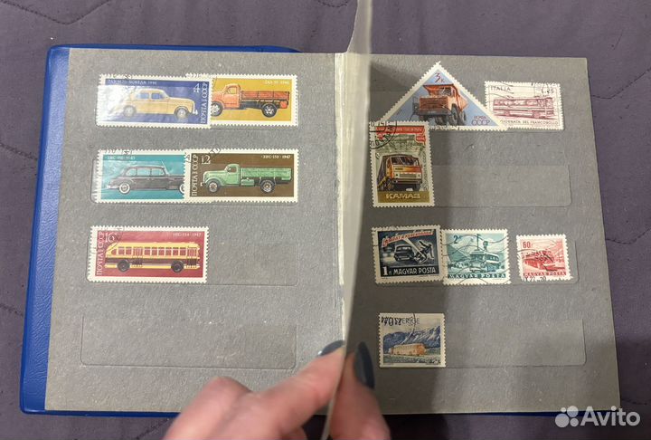 Почтовые марки СССР транспорт