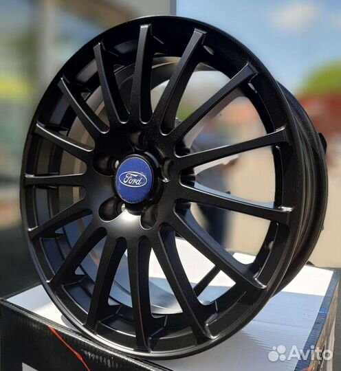 Диски Replica Ford R16 5x108 Black Matt