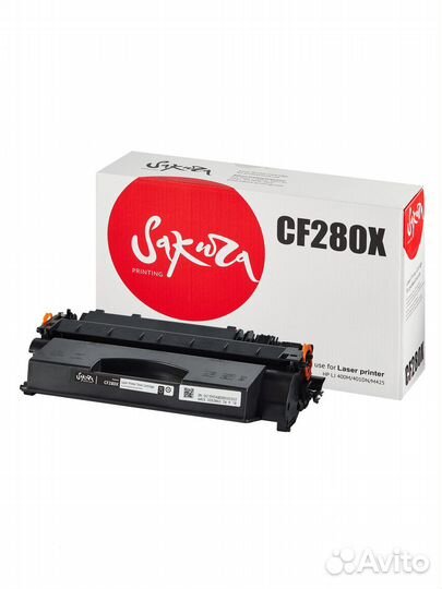 Картридж CF280X для HP, sakura