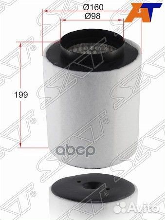 Фильтр воздушный audi A8 3.0 11-17 ST-4H0129620