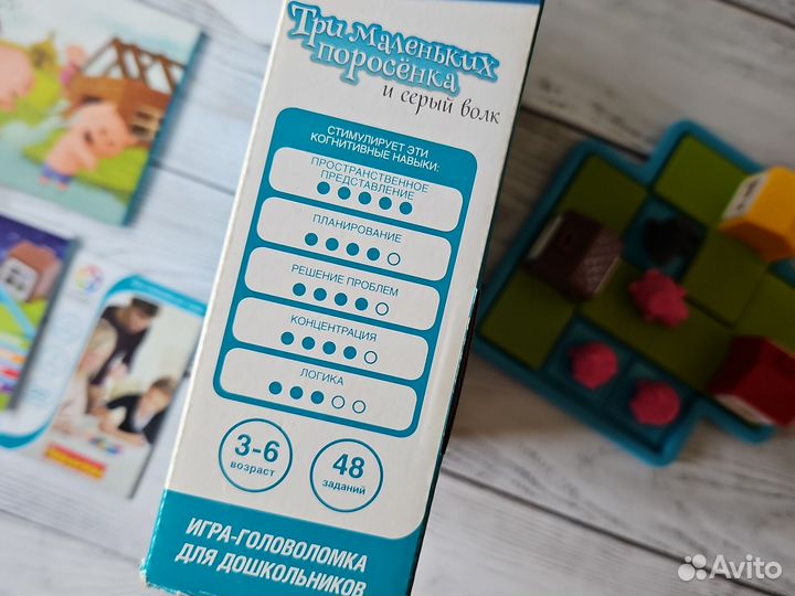 Настольная игра Три поросенка Bondibon Бондибон