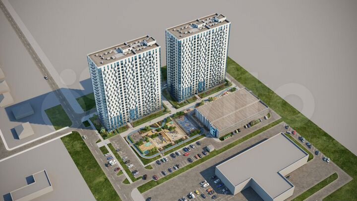 2-к. квартира, 56,5 м², 6/23 эт.