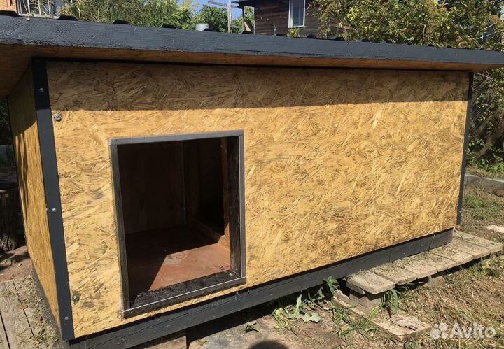 Будка для собаки утепленная