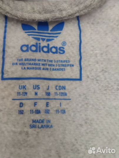 Толстовка adidas для девочек