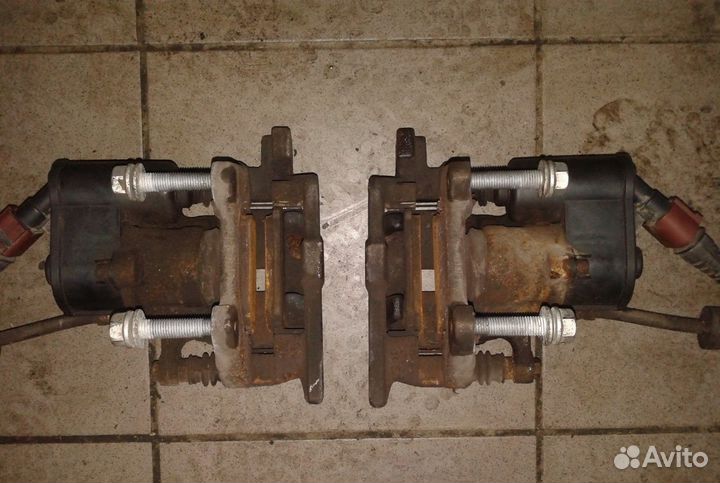 Суппорт задний Ауди а6 с6 Audi A6 C6 4F