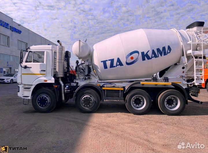 Доставка бетона миксером с лентой