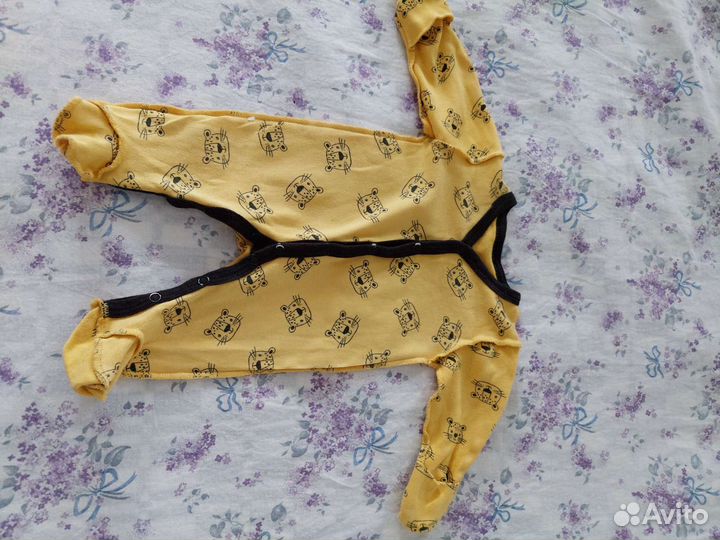 Вещи пакетом с рождения до 4х месяцев