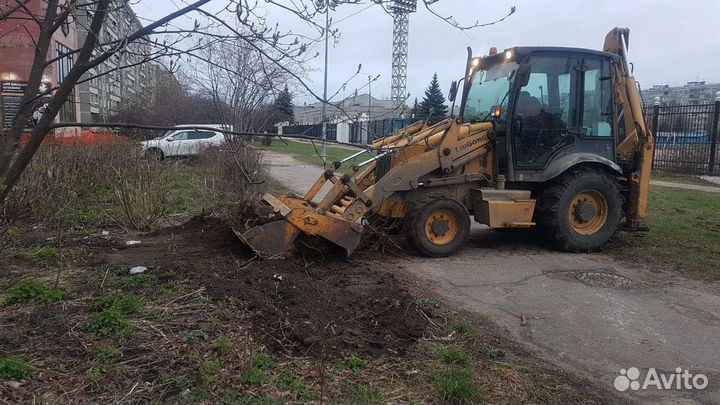 Расчистка участка, спил деревьев, дробление веток