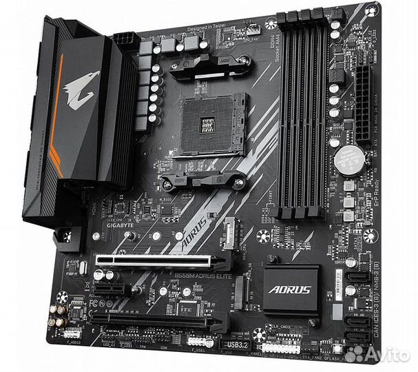 Материнская плата Gigabyte B550M Aorus Elite D4