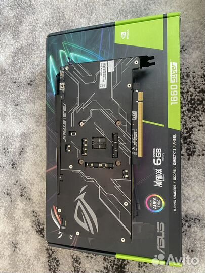 Видеокарта gtx 1660 super 6gb asus