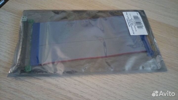 Райзер, удлинитель PCI-E X16, 18см