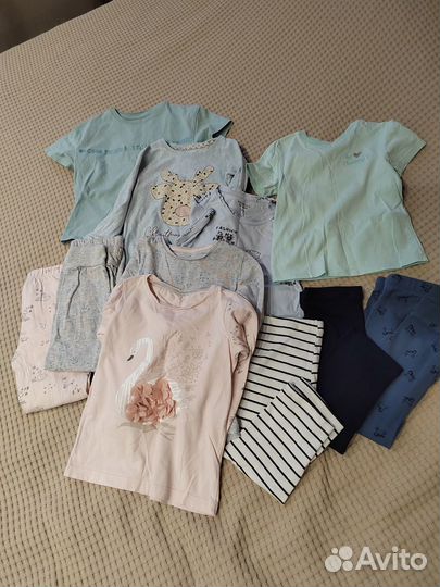 Вещи пакетом для девочки 98