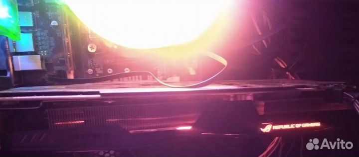 Видеокарта GTX 1060 6gb asus ROG strix