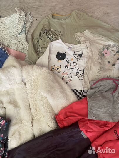 Пакет одежды для девочки 98-104 и обувь 26-27