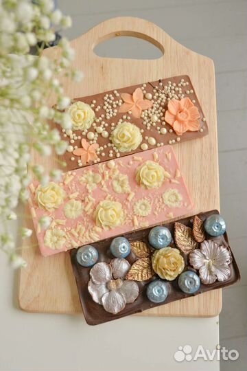 Шоколадные наборы, шоколад ручной работы