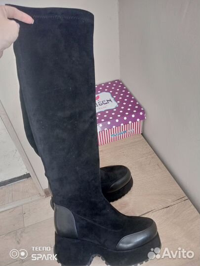 Сапоги женские демисезонные