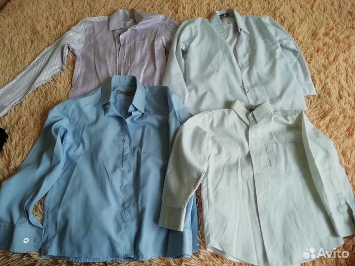 Рубашки на мальчика для начальной школы (8 шт. )