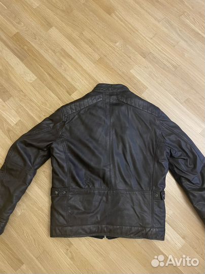 Куртка кожаная Massimo Dutti