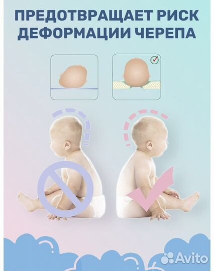 Детская ортопедическая подушка