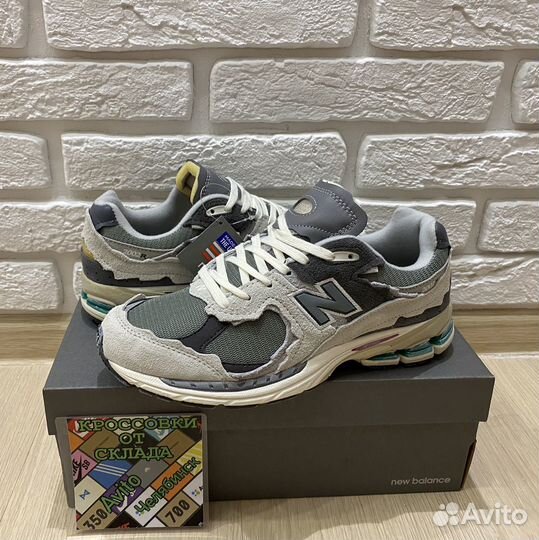 Кроссовки New Balance 2002R Grey. (40-45)р