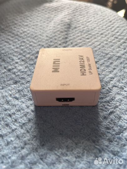 Переходник hdmi на тюльпаны