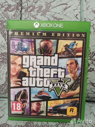 Игра для приставки xbox one GTA 5 Premium Edition